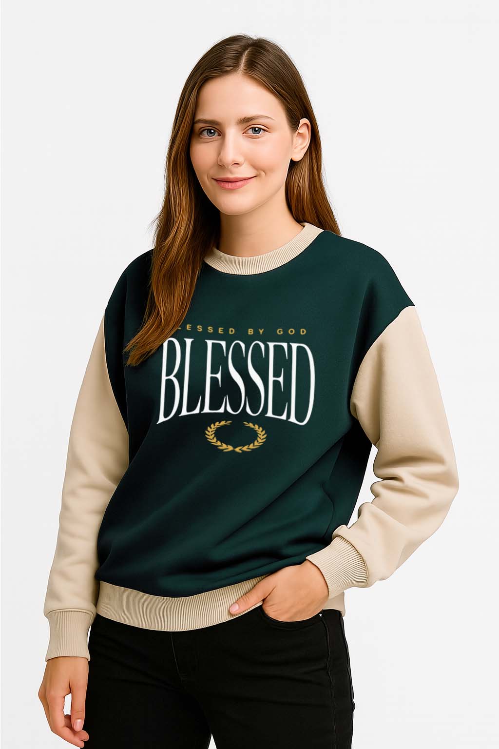 Buzo Oversize Blessed By God