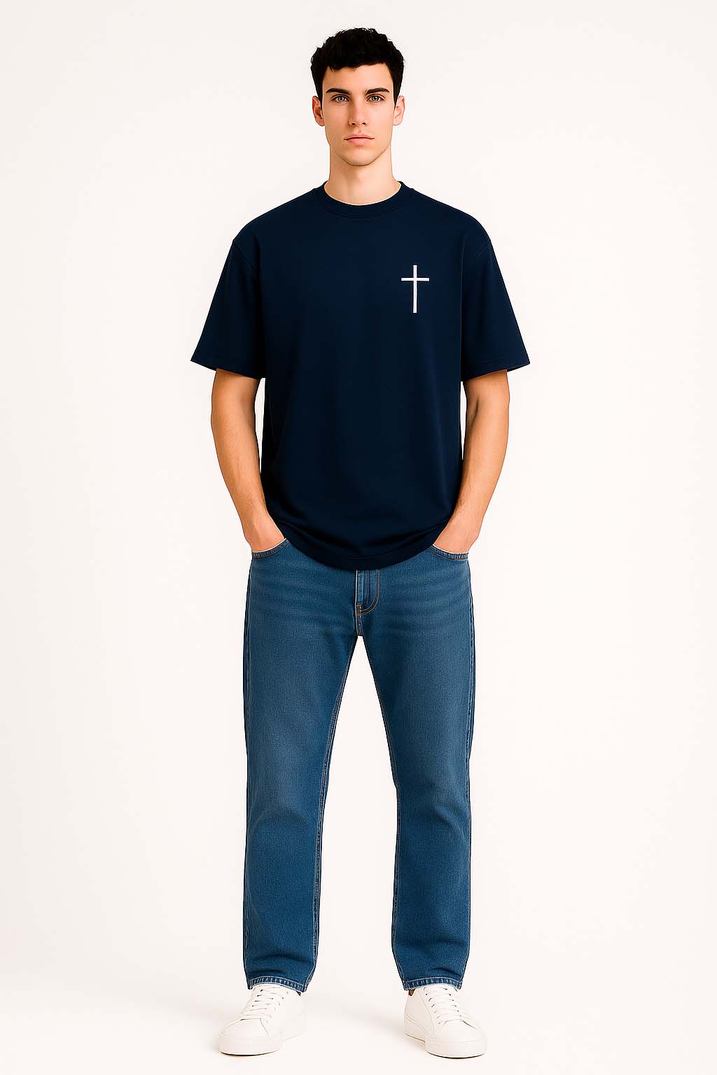 Camiseta Overzise El gozo Del Señor Es Mi Fortaleza