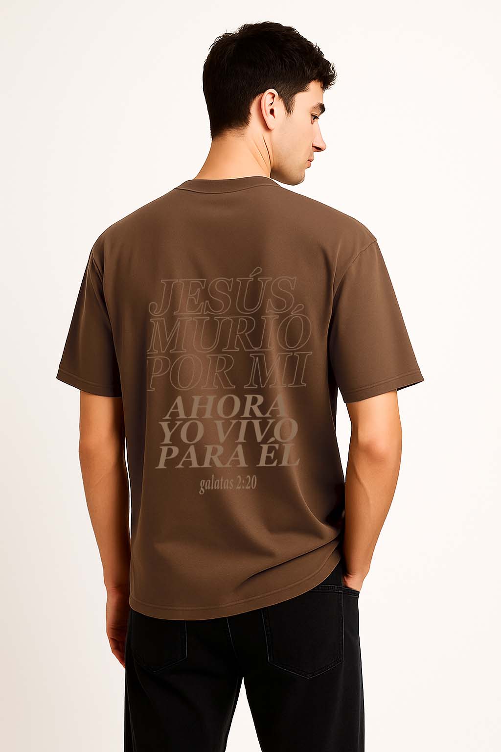 Camiseta Oversize Jesús Murió Por Mi