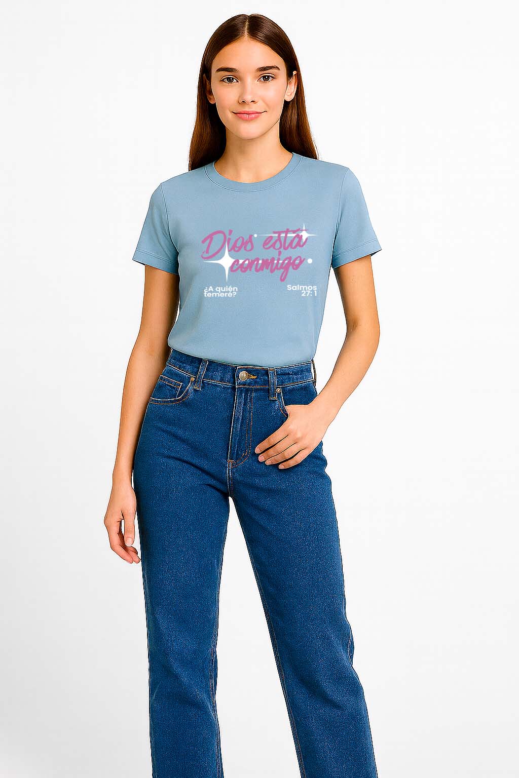 Camiseta Dios Está Conmigo