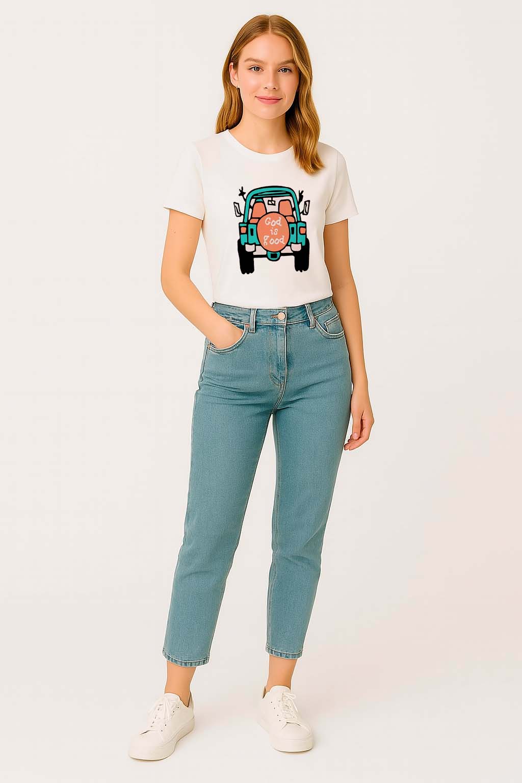 Camiseta God Is Good Carro