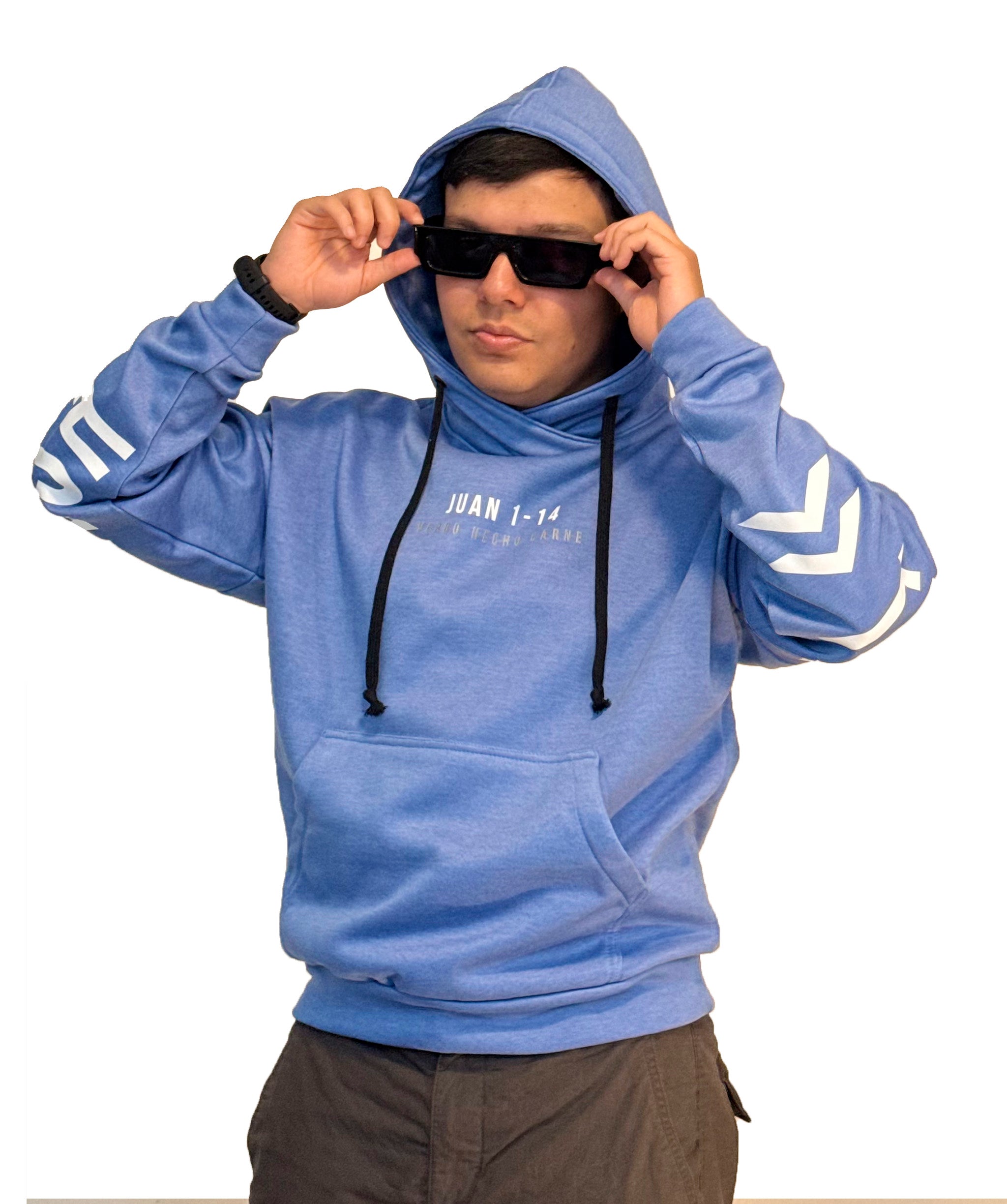 Buzo Oversize El Verbo Fue Hecho Carne