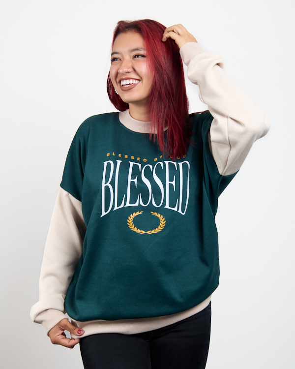 Buzo Oversize Blessed By God