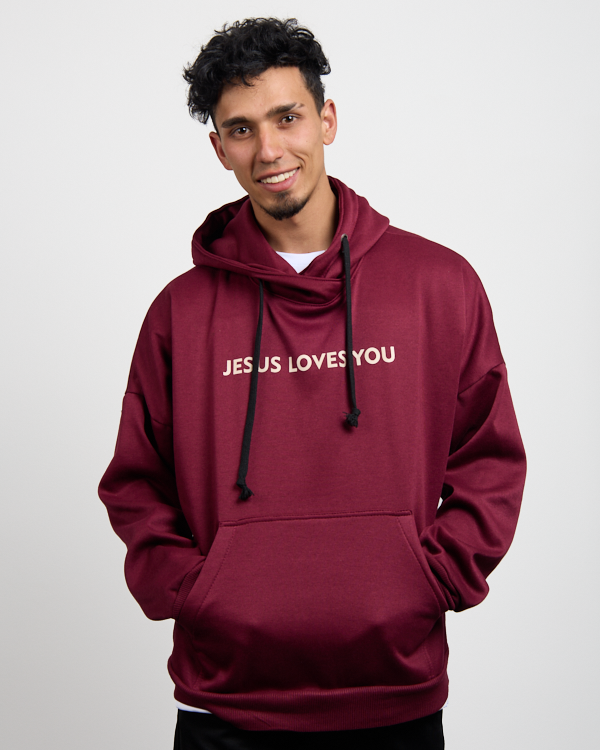 Buzo Oversize Jesus Loves You
