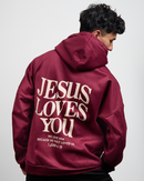 Buzo Oversize Jesus Loves You