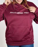 Buzo Oversize Jesus Loves You