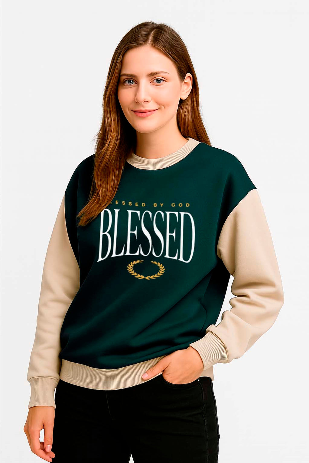 Buzo Oversize Blessed By God