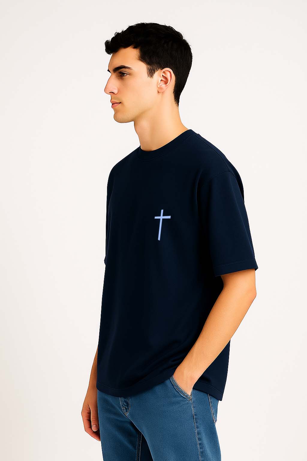 Camiseta Overzise El gozo Del Señor Es Mi Fortaleza