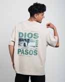 Camiseta Oversize Dios Guia Mis Pasos