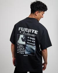 Camiseta Oversize Se Fuerte Y Valiente