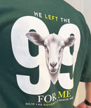 Camiseta Oversize Deja Las 99 Y Va Por Mi