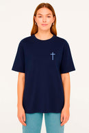 Camiseta Overzise El gozo Del Señor Es Mi Fortaleza