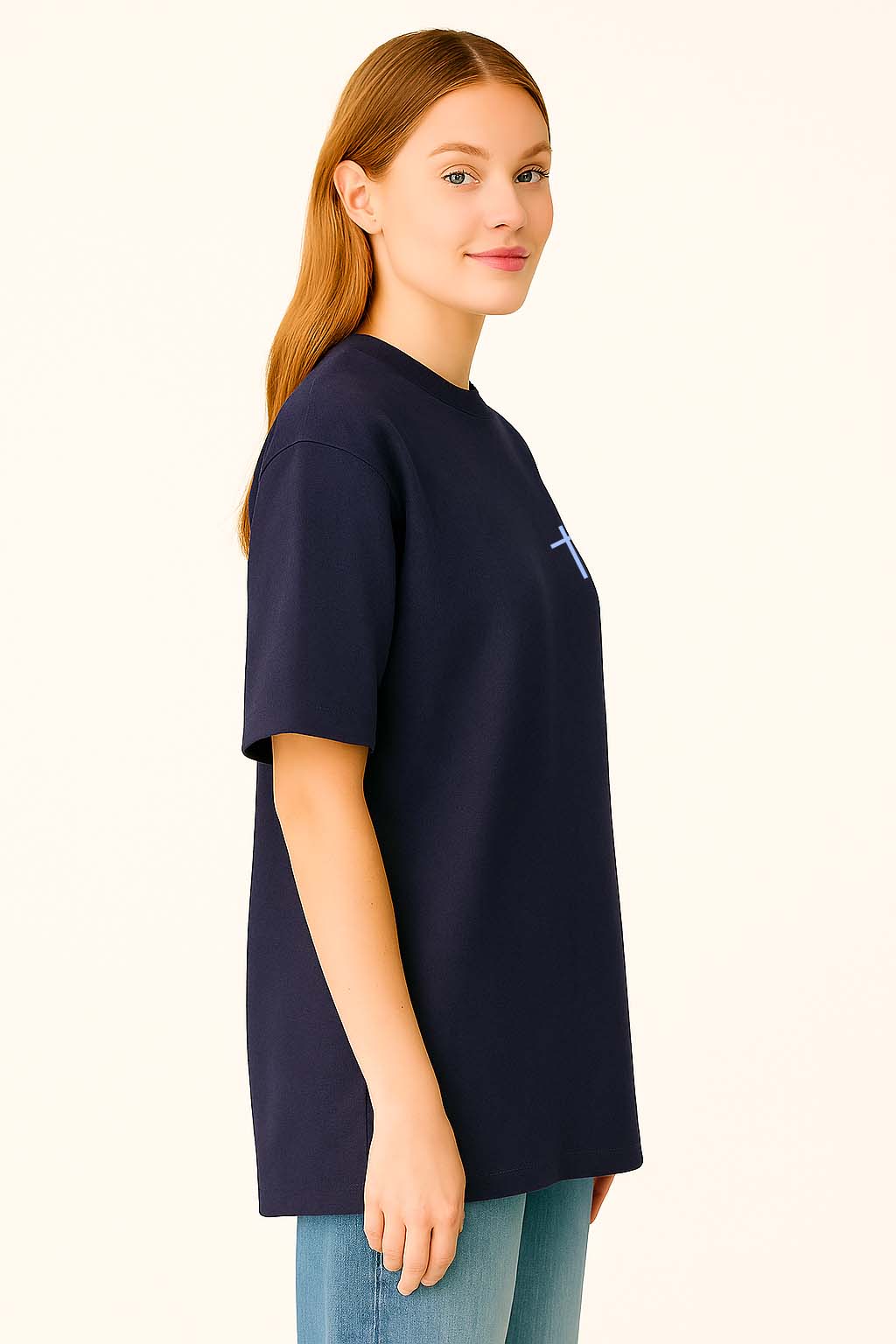 Camiseta Overzise El gozo Del Señor Es Mi Fortaleza