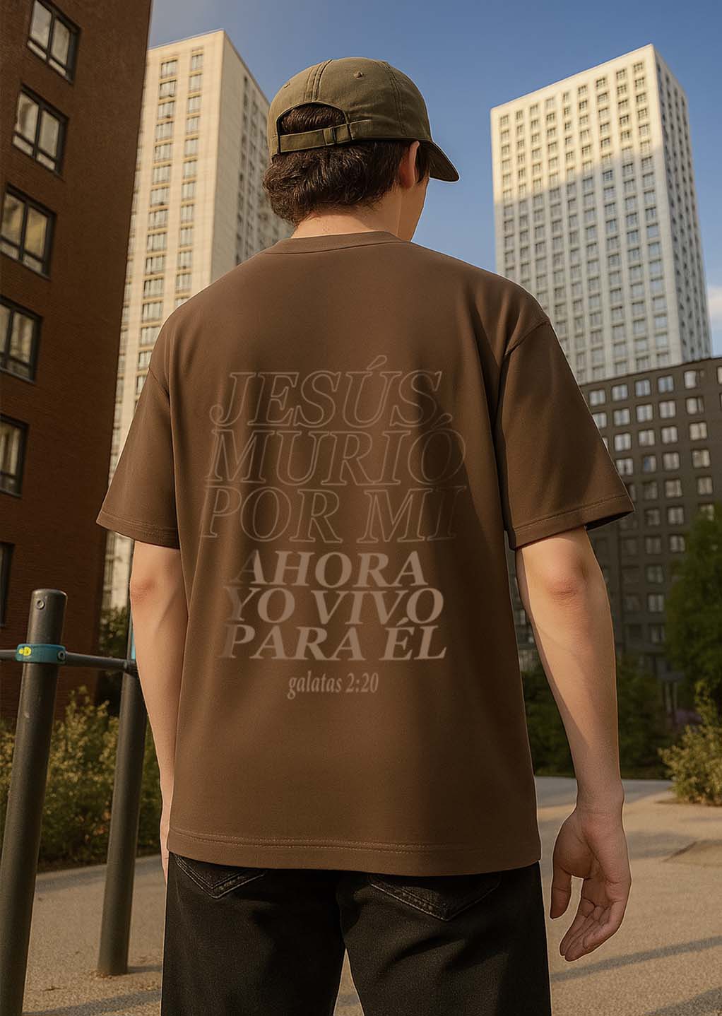 Camiseta Oversize Jesús Murió Por Mi