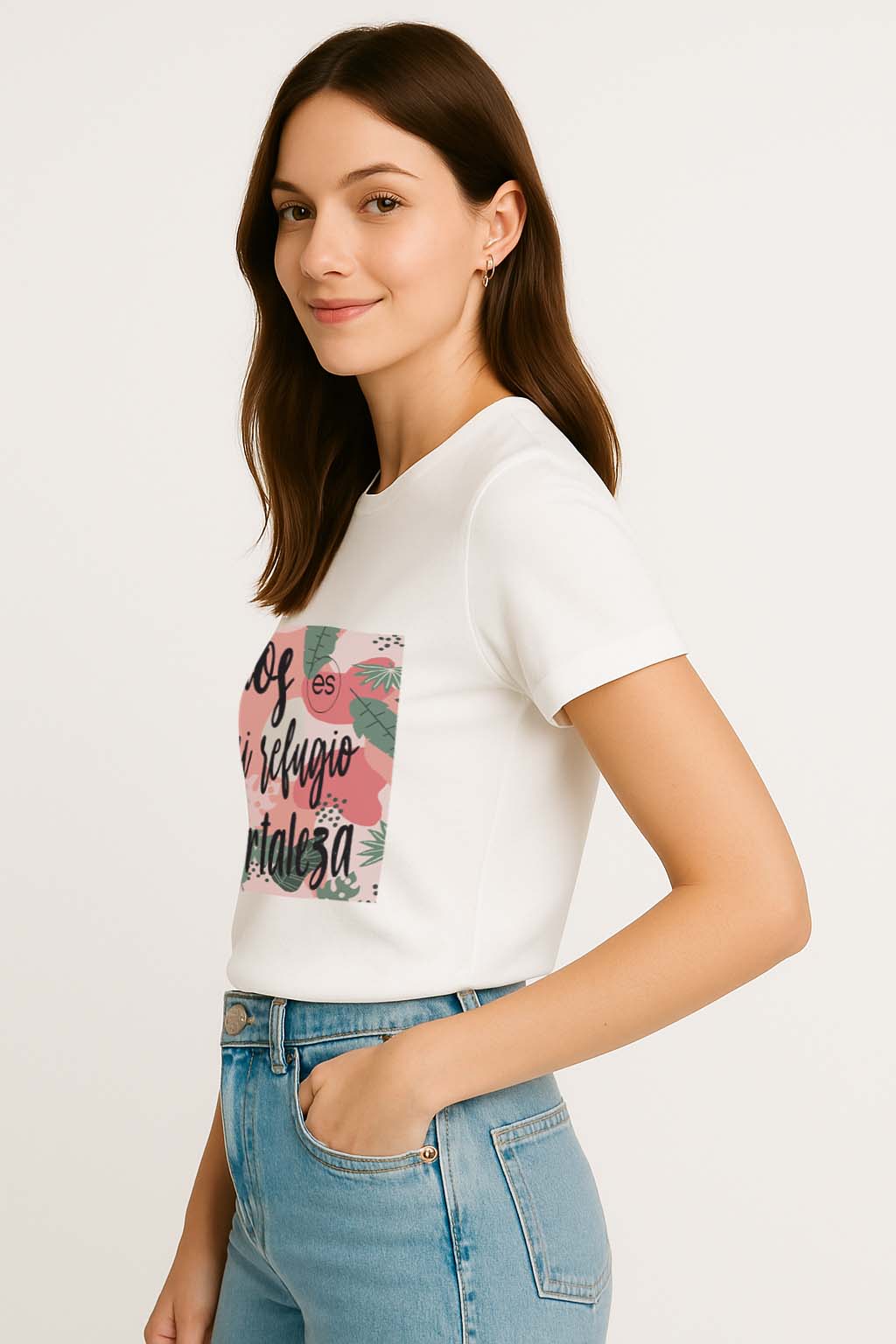 Camiseta Dios Es Mi Refugio y Fortaleza