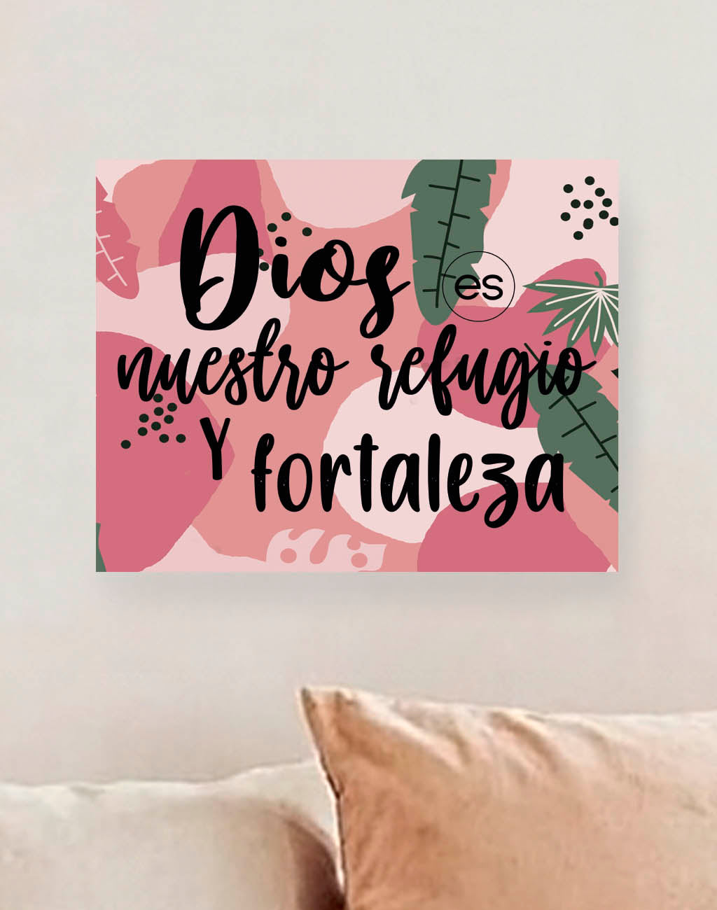 Cuadro Dios Es Nuestro Refugio Y Fortaleza