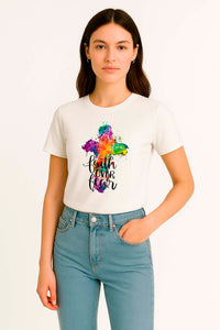 Camiseta Faith Over Fear