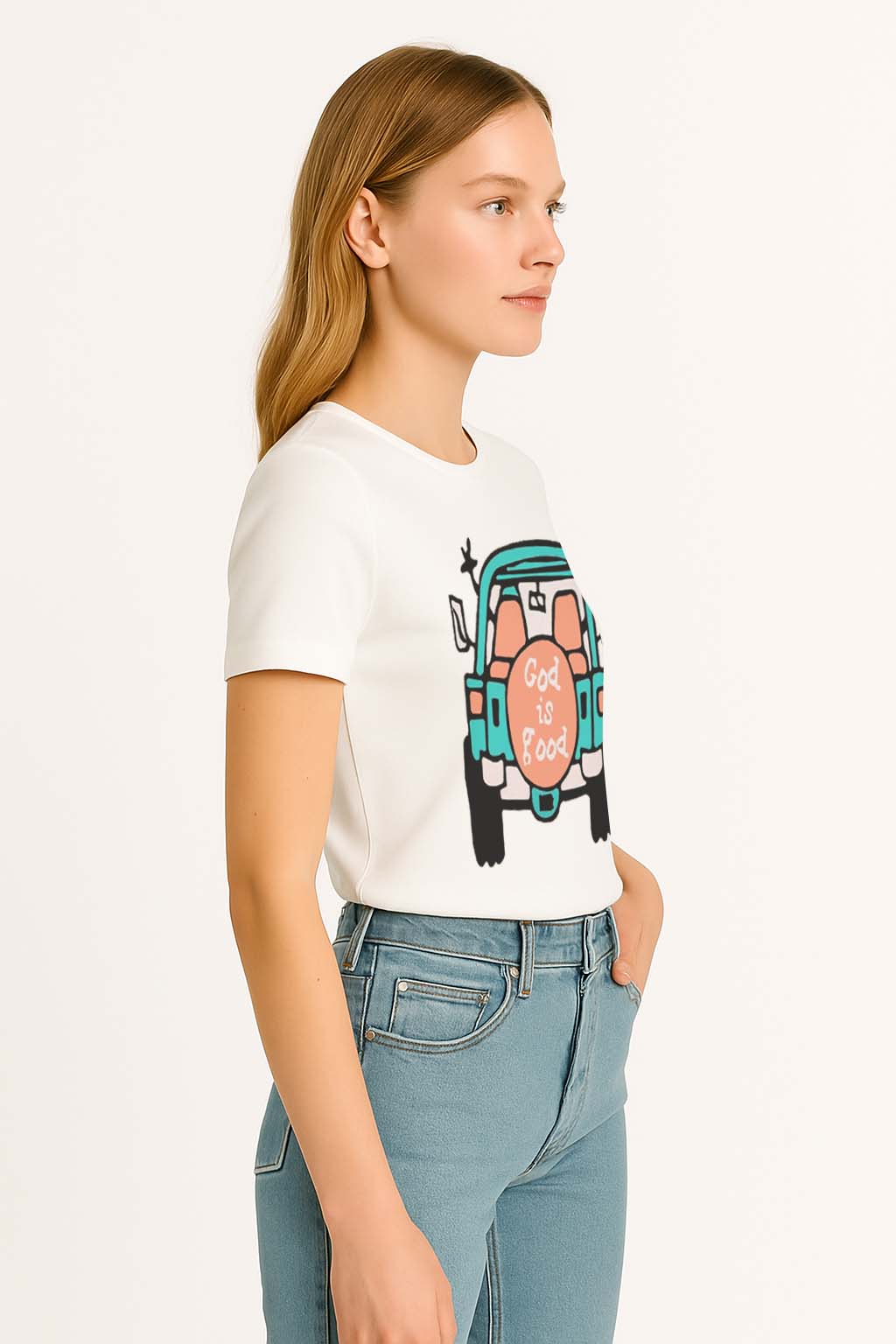 Camiseta God Is Good Carro
