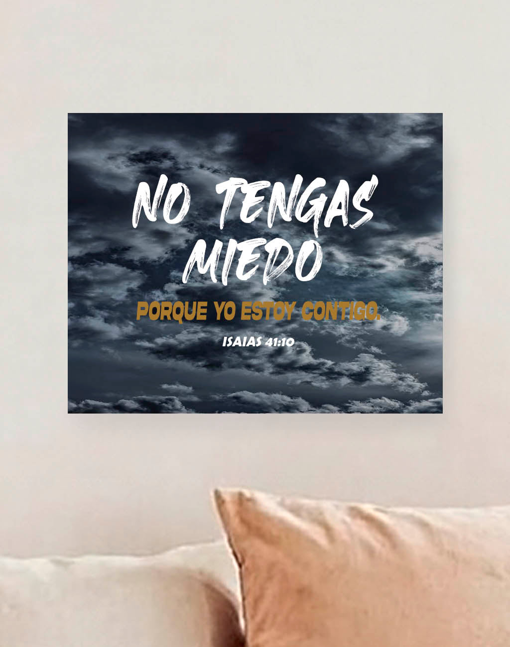 Cuadro No Tengas Miedo