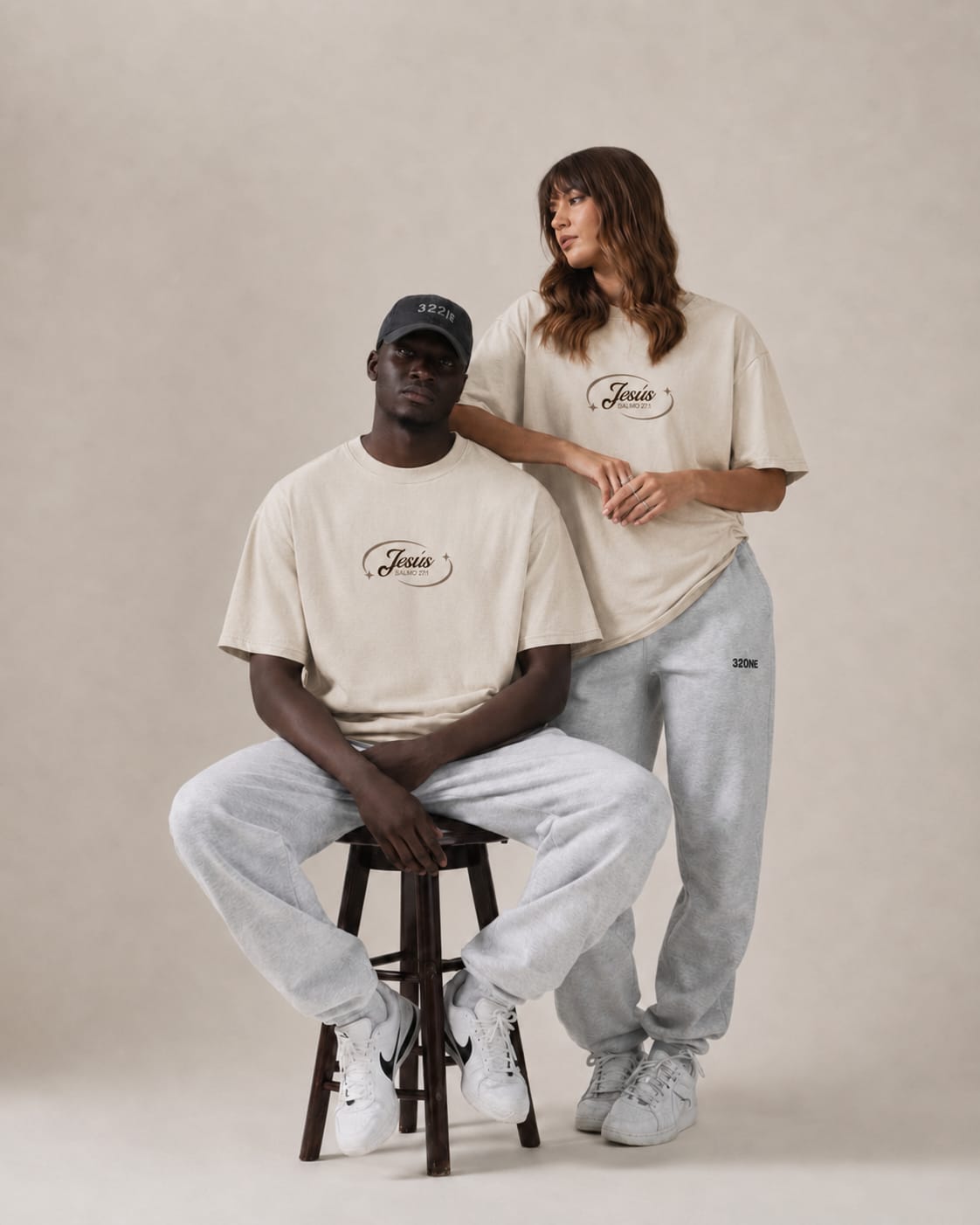 Camiseta Oversize mi Luz y mi Salvación
