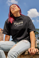 Camiseta Oversize Se Fuerte Y Valiente
